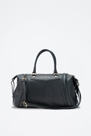 Sac bowling en cuir Speranza - Noir