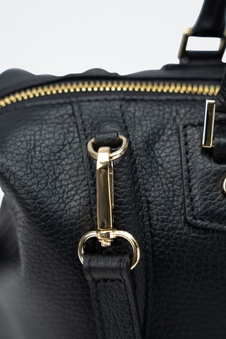 Sac bowling en cuir Speranza - Noir