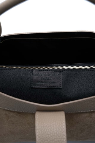 Sac à main en cuir Luce - Taupe