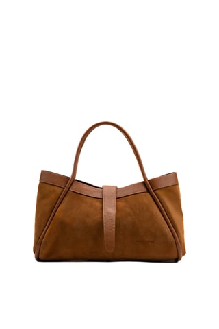 Sac à main en cuir Luce - Camel