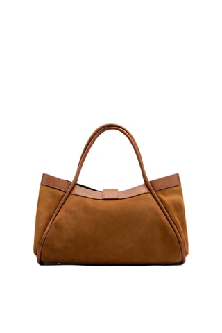 Sac à main en cuir Luce - Camel