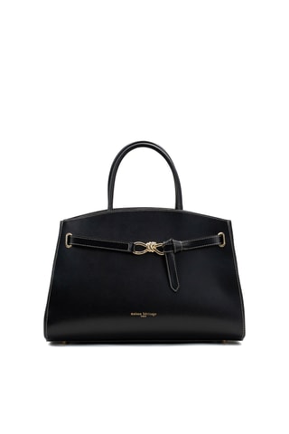 Sac à main en cuir Dieci - Noir