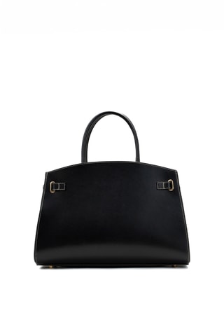 Sac à main en cuir Dieci - Noir