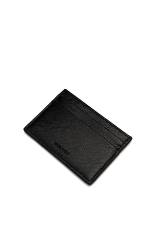 Porte-cartes en cuir Pablo - Noir