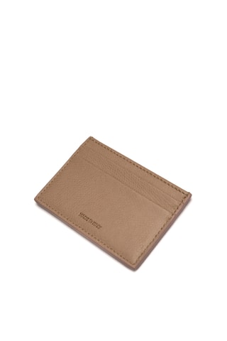 Porte-cartes en cuir Pablo - Taupe
