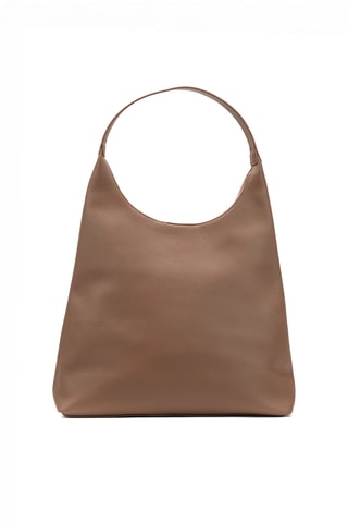 Sac porté épaule en cuir Kira - Camel