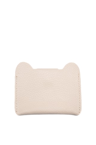 Porte-cartes en cuir Ana - Blanc