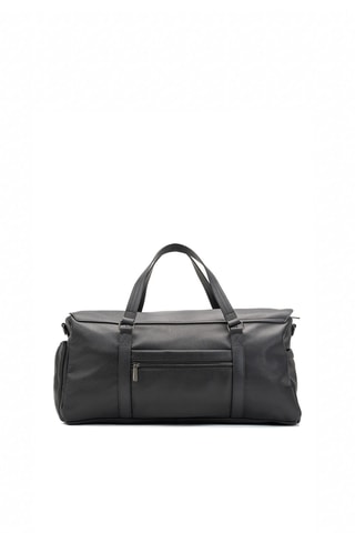 Sac de voyage en cuir Undo - 50 cm - Noir