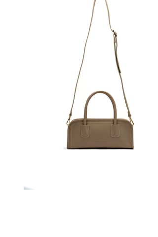 Sac à main en cuir Barolo - Taupe