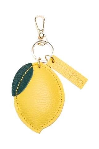 Porte-clés en cuir Spritz - Jaune