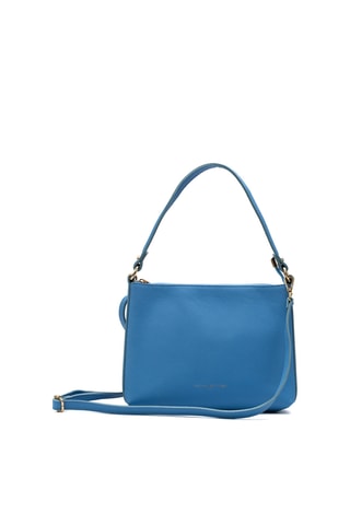 Sac à main en cuir Tiji - Bleu
