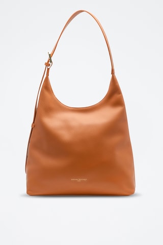 Sac porté épaule en cuir Kirai - Orange