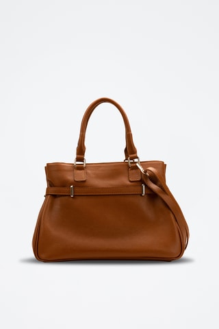 Sac à main en cuir Nara - Camel