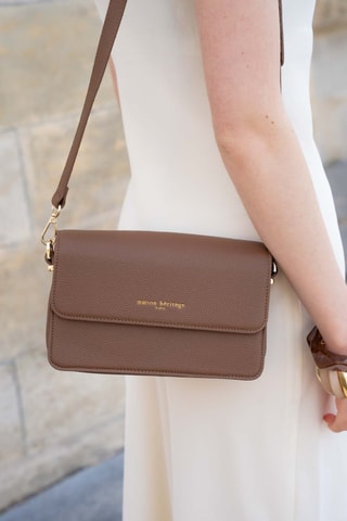 Sac bandoulière en cuir Kairo - Camel