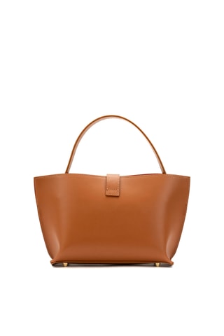 Sac à main en cuir Dido - Camel