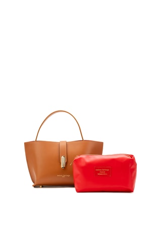 Sac à main en cuir Dido - Camel