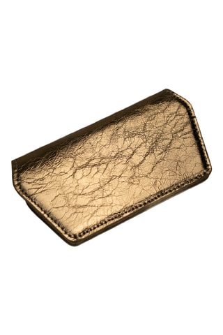 Etui pour lunettes en cuir Lune - Marron