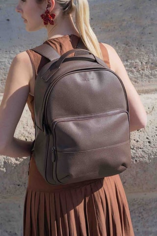 Sac à dos en cuir Sway - Marron