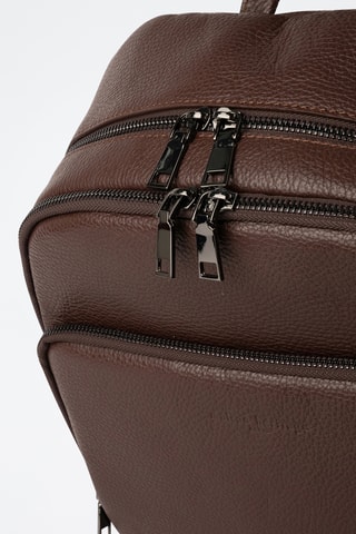Sac à dos en cuir Aldo - Marron