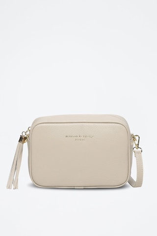 Sac bandoulière en cuir Gaby - Taupe