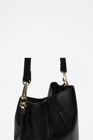 Sac bandoulière en cuir Brunag - Noir
