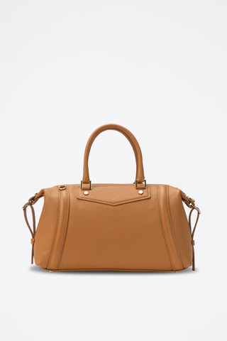 Sac bowling en cuir Speranza - Camel