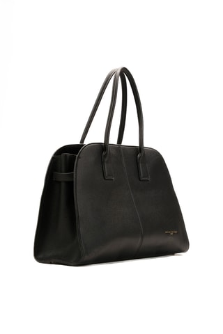 Sac à main en cuir Zenith - Noir