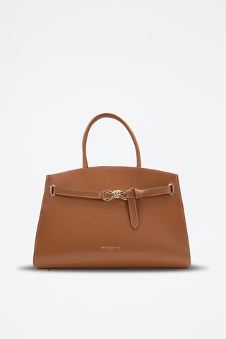 Sac à main en cuir Dieci - Camel