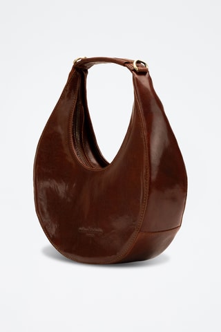 Sac à main en cuir Celia - Marron