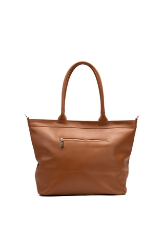 Cabas en cuir Biri - Camel