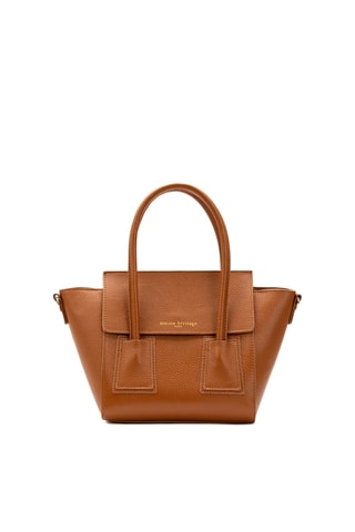Sac à main en cuir Lazzo - Camel