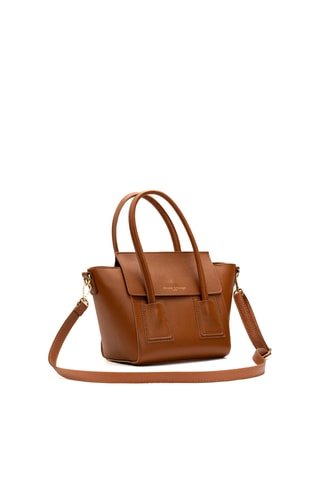 Sac à main en cuir Lazzo - Camel