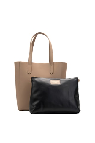 Sac à main en cuir Ala - Taupe