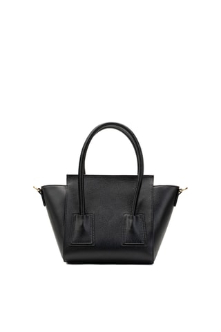 Sac à main en cuir Lazzo - Noir