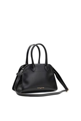 Sac à main en cuir Aquila - Noir