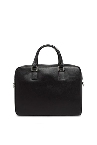 Porte-documents en cuir Mael - Noir