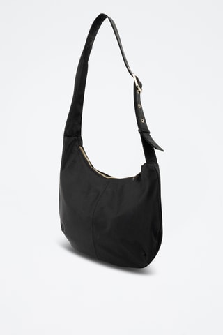 Sac bandoulière en cuir Rinn - Noir