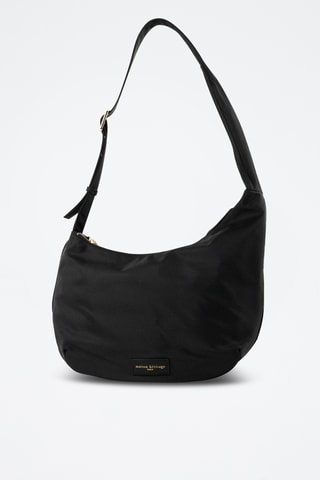 Sac bandoulière en cuir Rinn - Noir