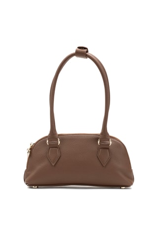 Sac porté épaule en cuir Ella - Camel