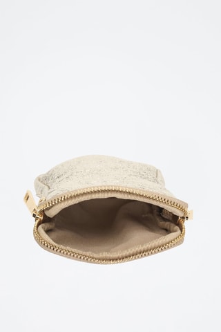 Sac bandoulière en cuir Laila - Doré