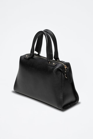 Sac à main en cuir Giulia - Noir