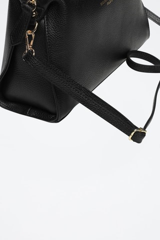 Sac à main en cuir Giulia - Noir