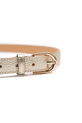 Ceinture en cuir Avanti - Doré