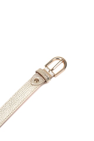 Ceinture en cuir Avanti - Doré