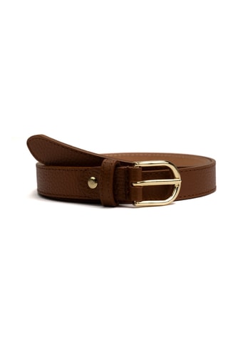 Ceinture en cuir Avanti - Camel