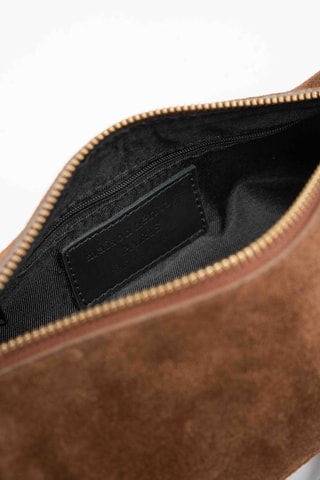 Sac à main en cuir suède Nuvola - Camel
