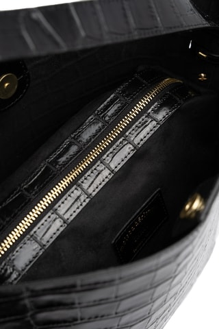 Sac seau en cuir Orne - Noir