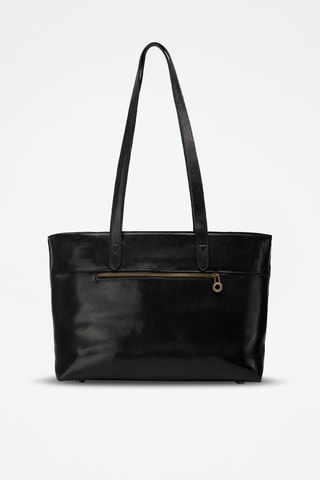 Cabas en cuir Cleria - Noir