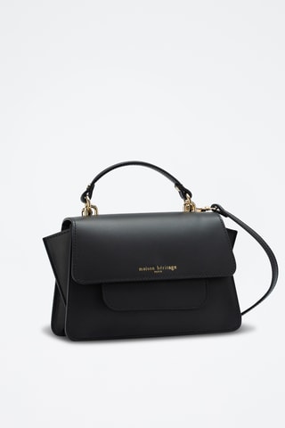 Sac à main en cuir Solis - Noir