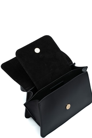 Sac à main en cuir Solis - Noir